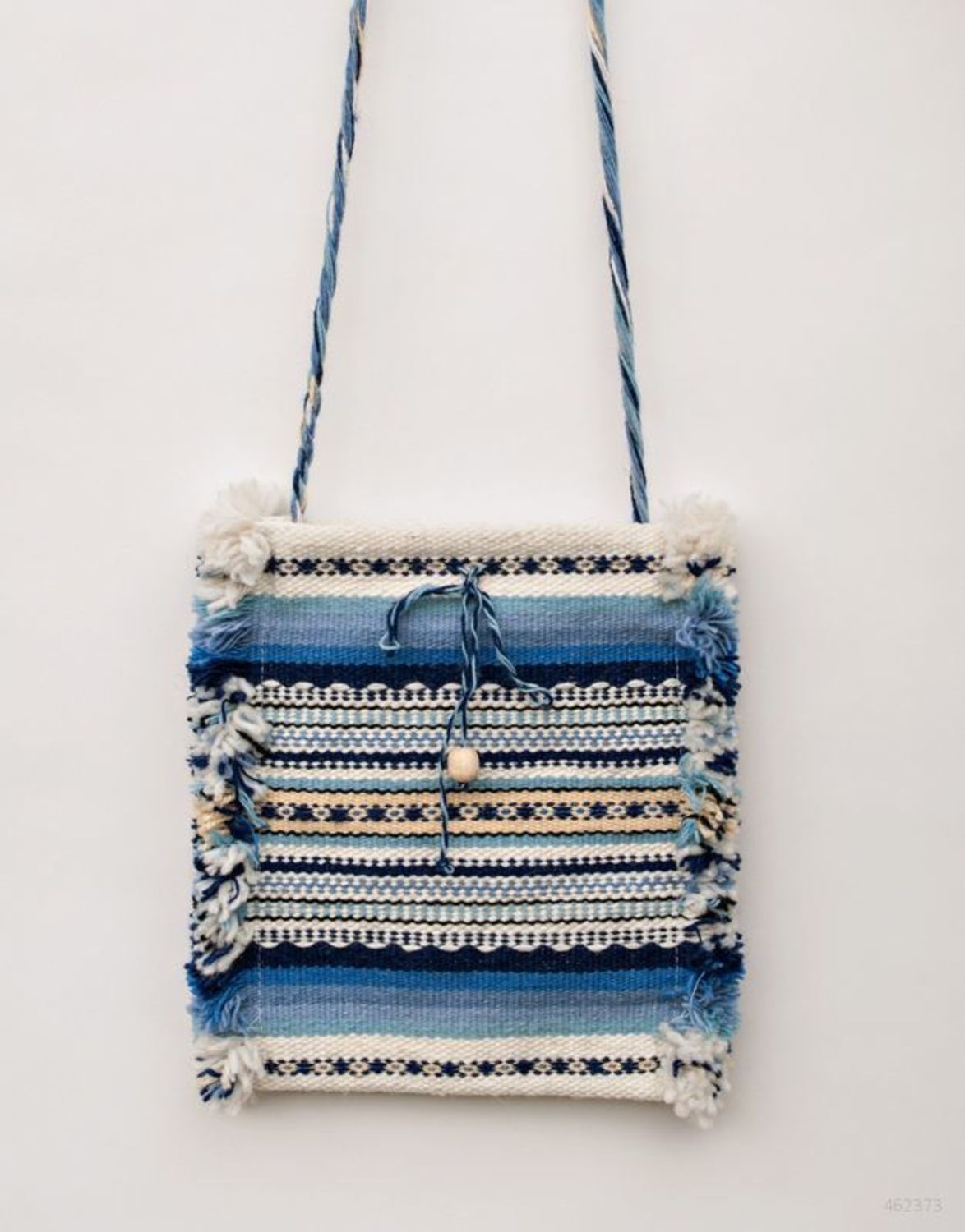 Ethnic wool purse photo 3