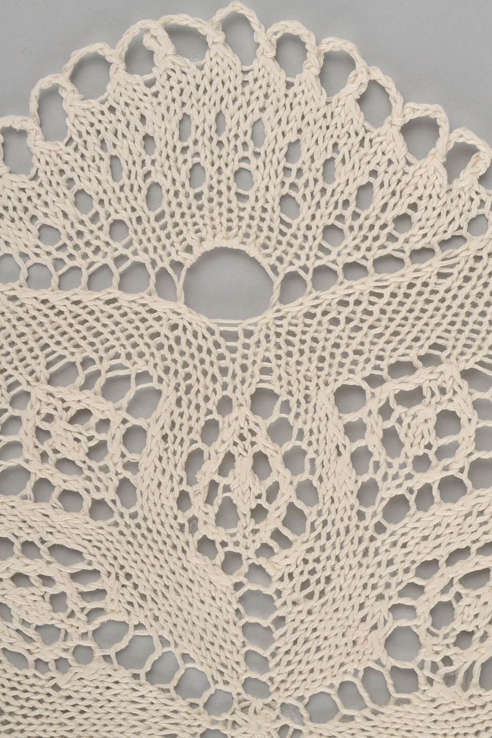Unique interior decoration knitted napkin cotton designer tablecloth for gift photo 4