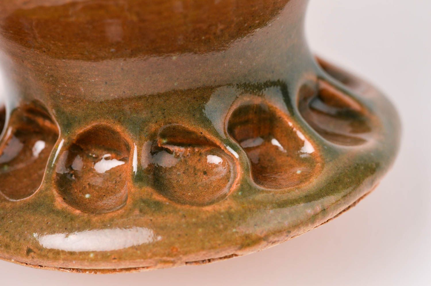 Посуда из глины ручной работы керамическая чашка оригинальная чайная чашка фото 4