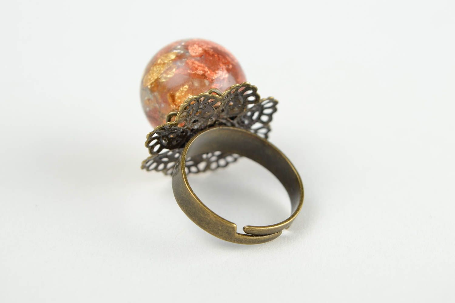 Перстень ручной работы модное кольцо винтажное украшение бижутерия кольцо фото 5