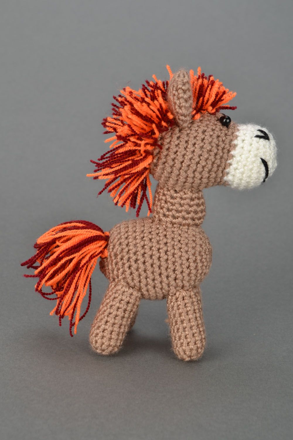 Homemade crochet toy Horse photo 3