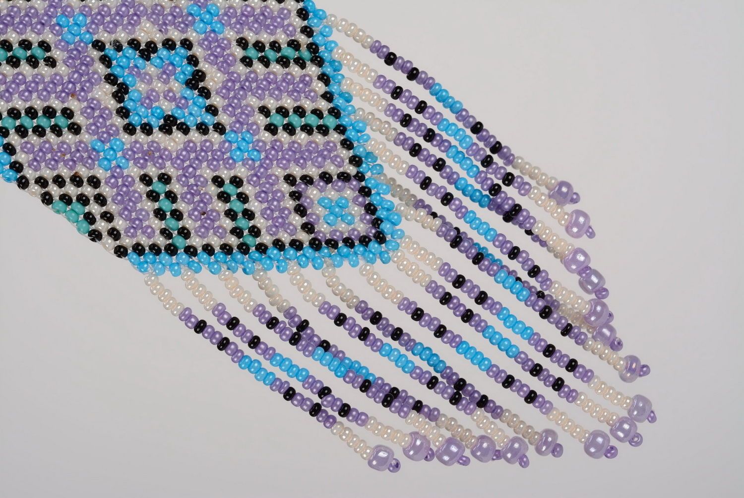 Handmade gerdan made of beads photo 1