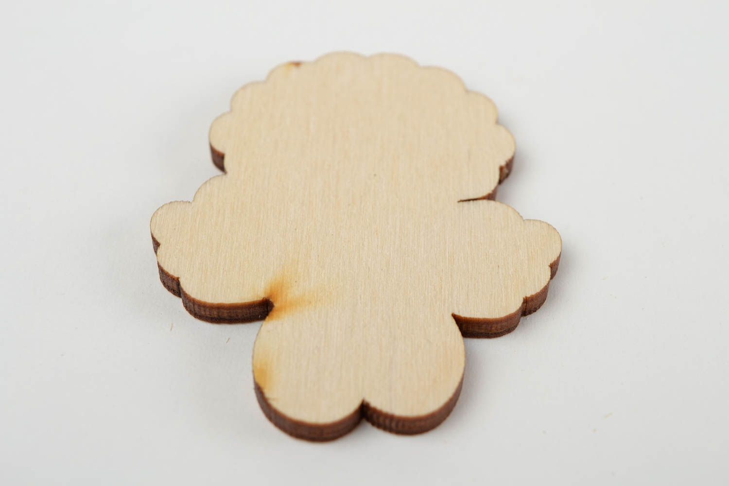 Scrapbooking items wooden blanks for creativity handmade DIY blanks for painting photo 5