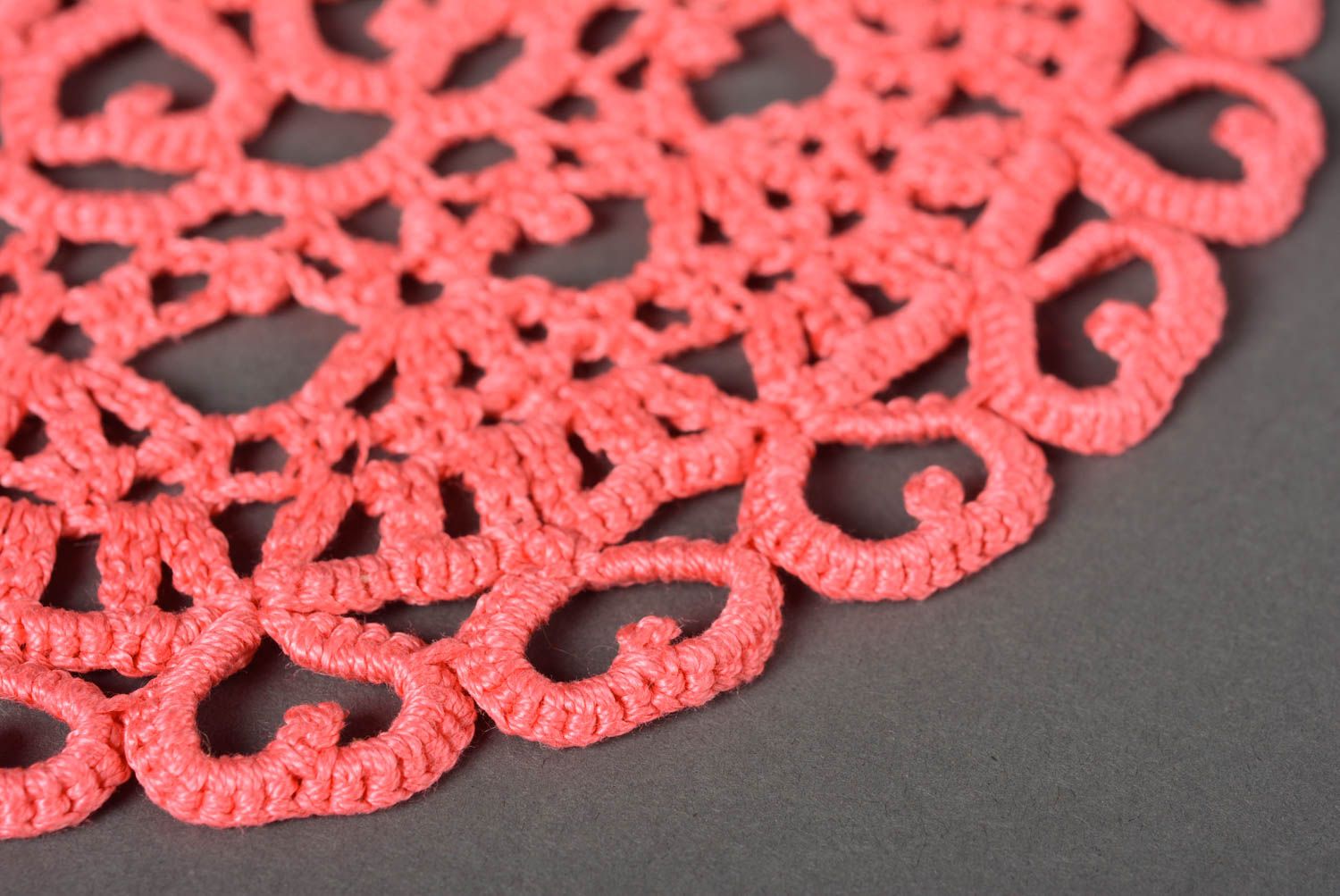 Beautiful handmade crochet napkin lace napkin the living room table decor ideas photo 2