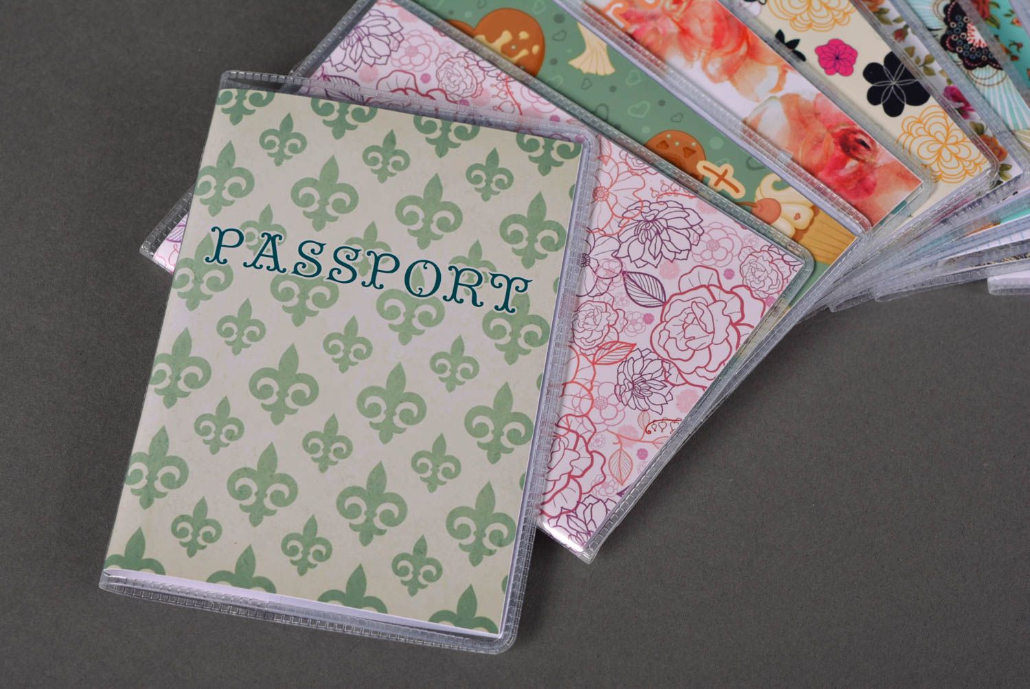 Étui passeport fait main Couverture passeport avec imprimé Cadeau original photo 1