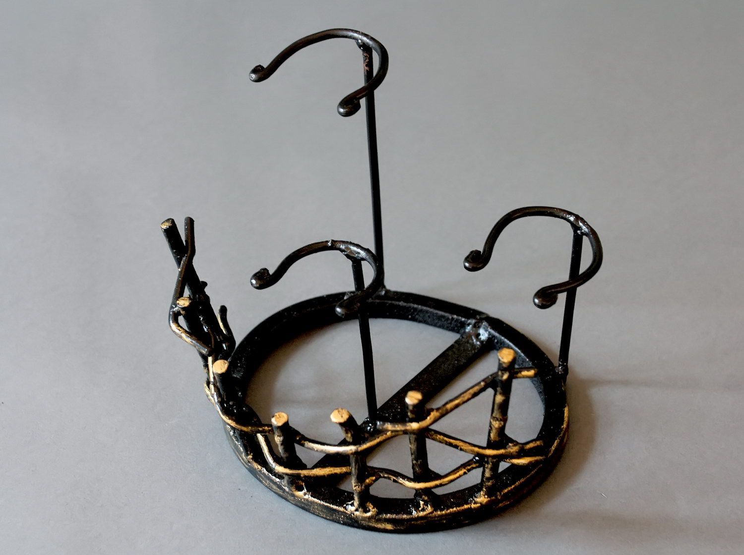 Decorative forged stand photo 1