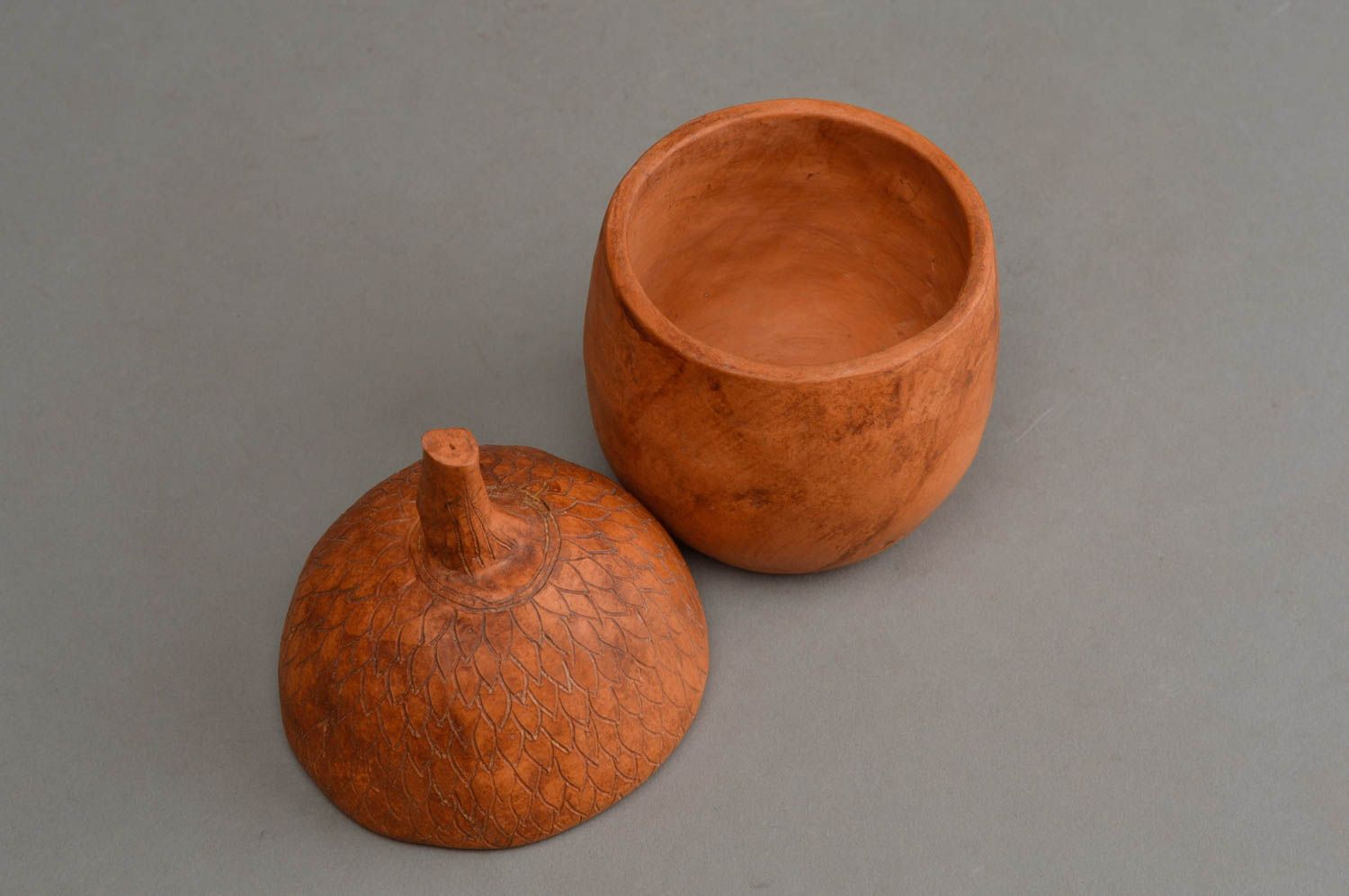 Beautiful handmade ceramic spice pot clay pot dry goods keeping ideas  photo 3