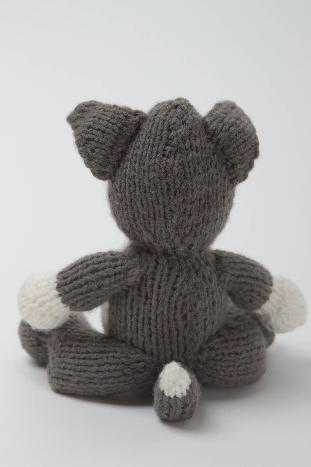 Juguete artesanal tejido peluche para niños regalo original Perrito gordito foto 4