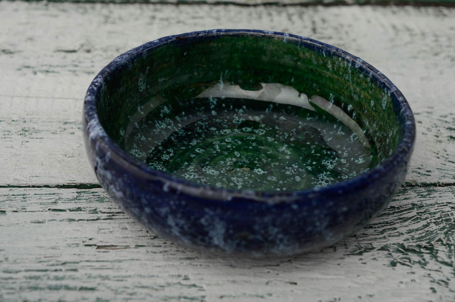Ceramic bowl Sea Colors photo 2