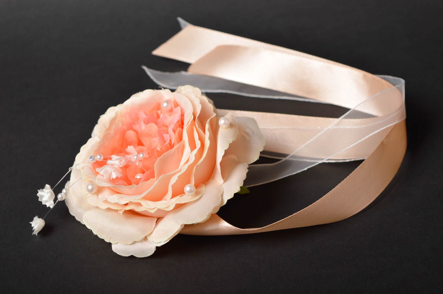 Handmade Armband für Trauzeugin Blumen Armband elegant Hochzeit Schmuck  foto 2