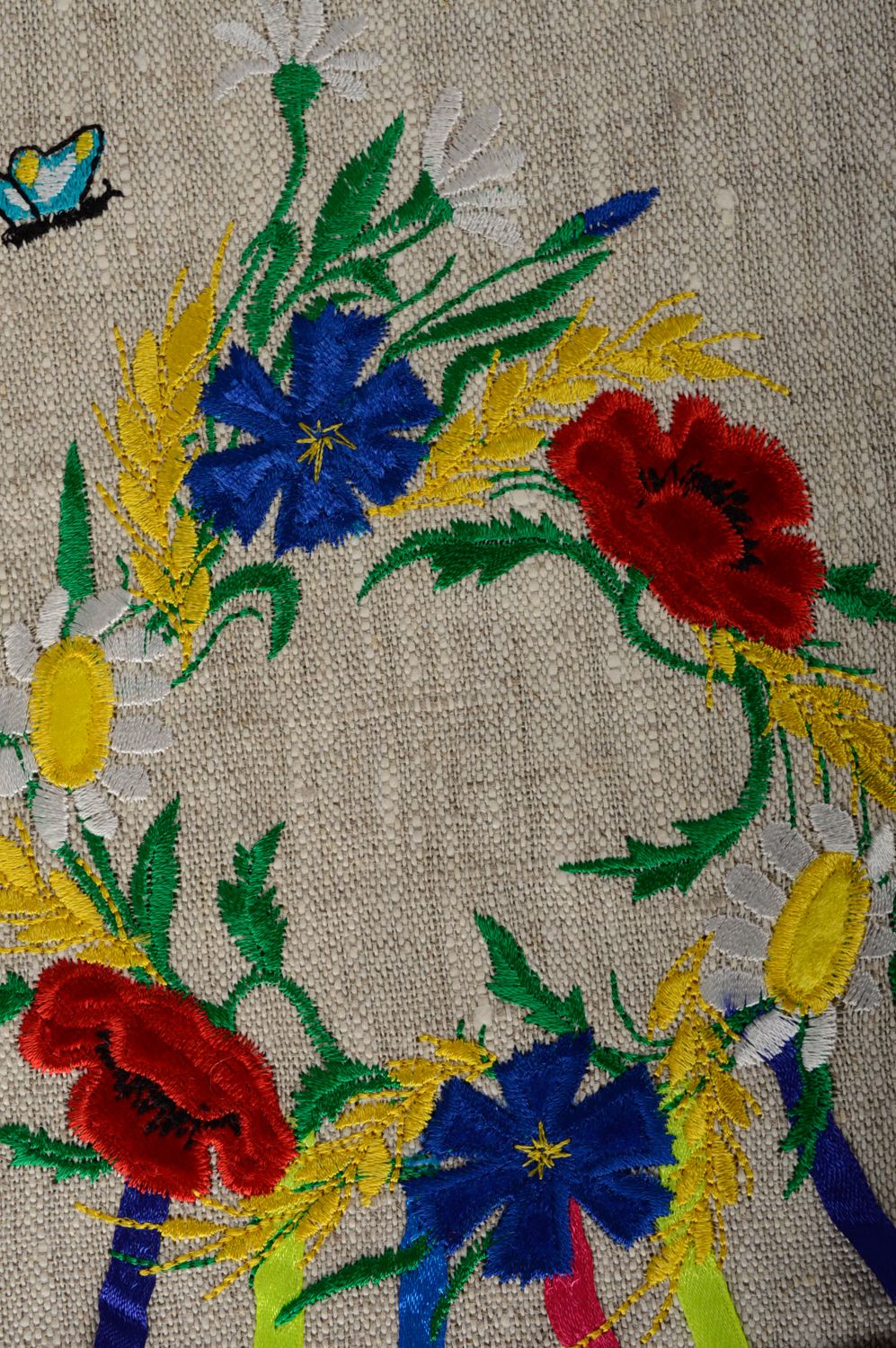 Handmade fabric women's apron photo 5