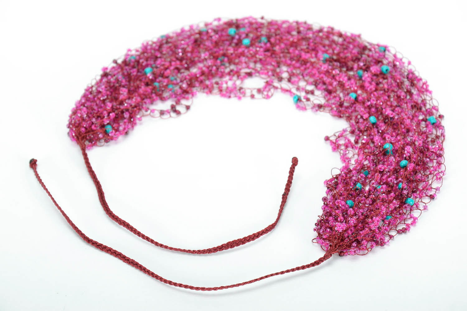 Necklace made of beads photo 4