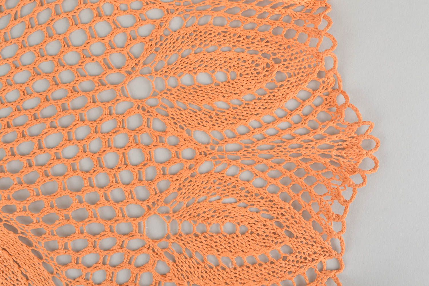 Handmade knitted decorative napkin decor napkin for coffee table home ideas photo 4
