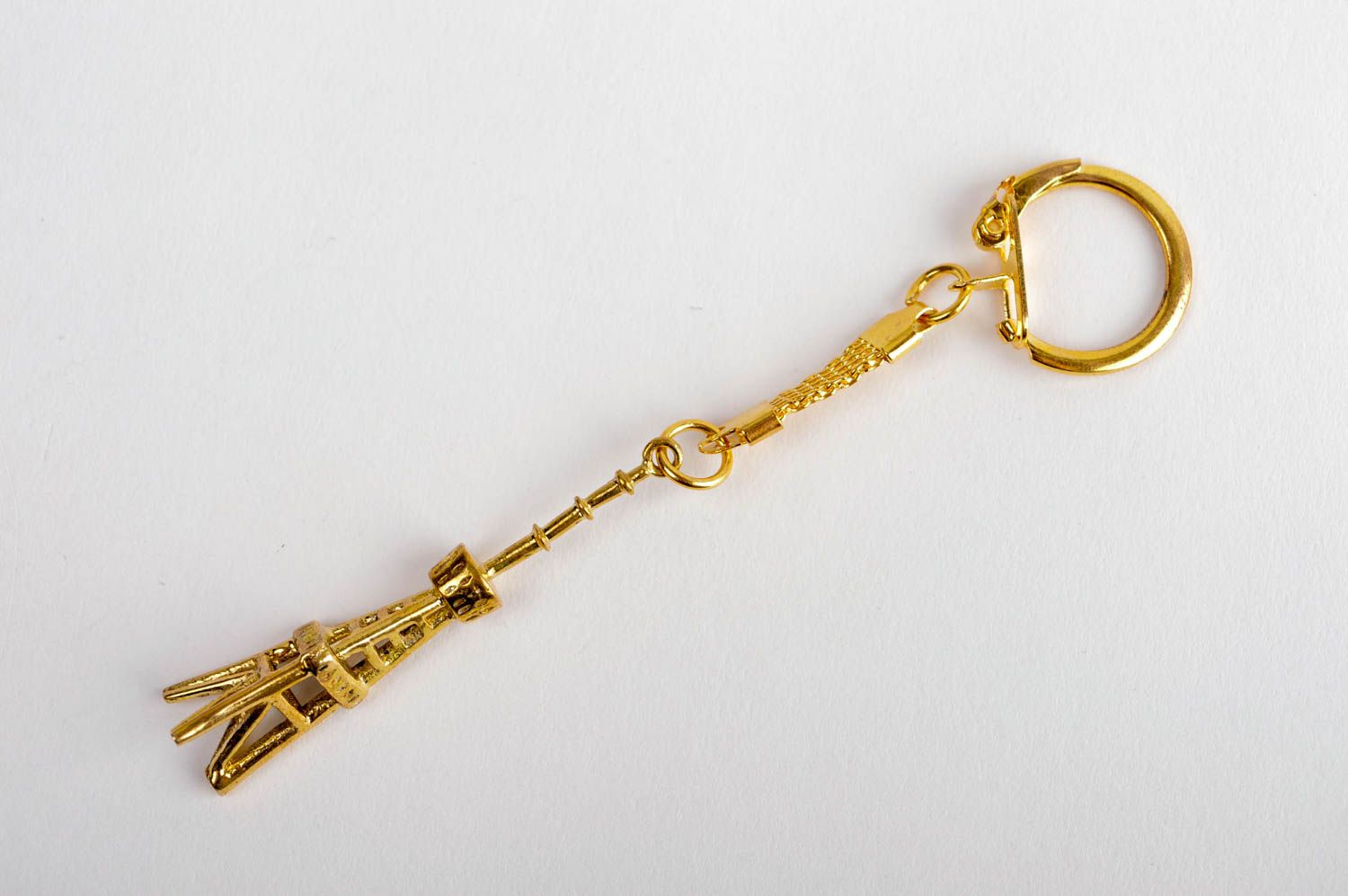 Unusual handmade metal keychain handmade accessories cool keyrings gift ideas photo 3