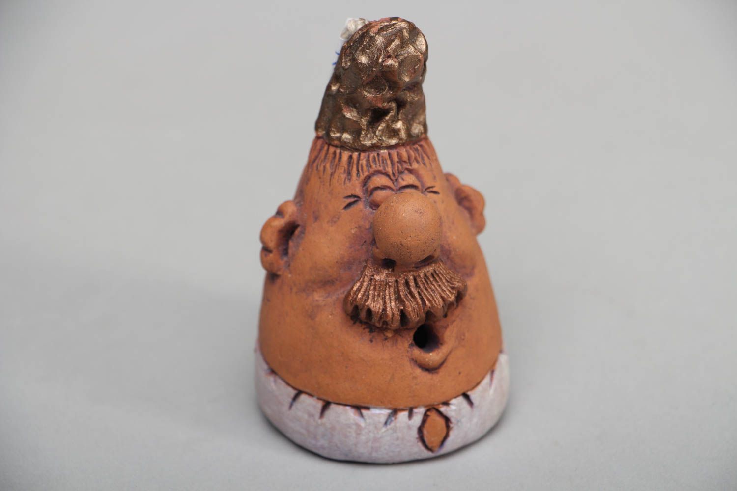 Handmade ceramic bell  photo 1
