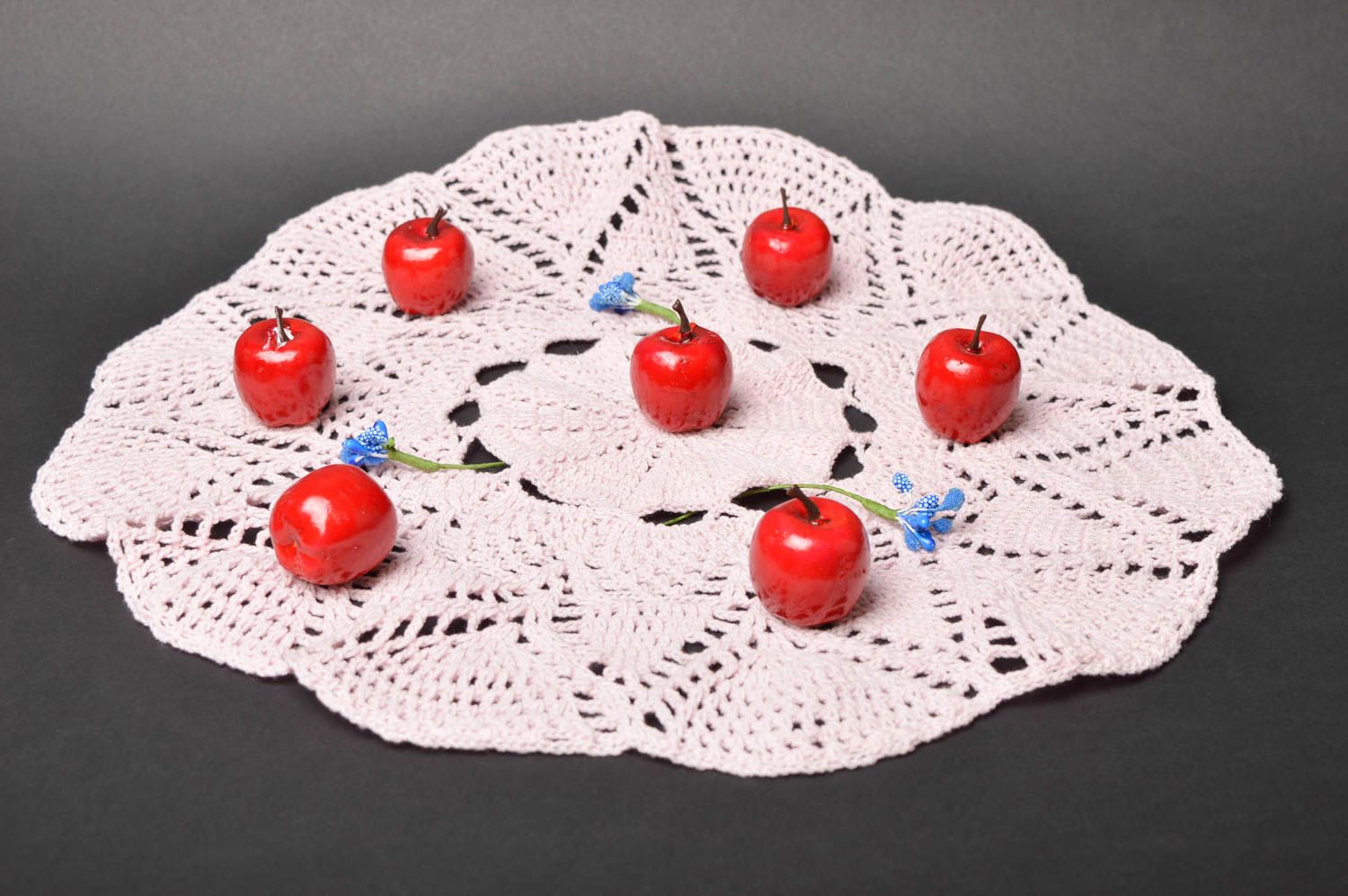 Handmade home decor lacy napkin table decorating ideas crochet napkin cool gifts photo 1