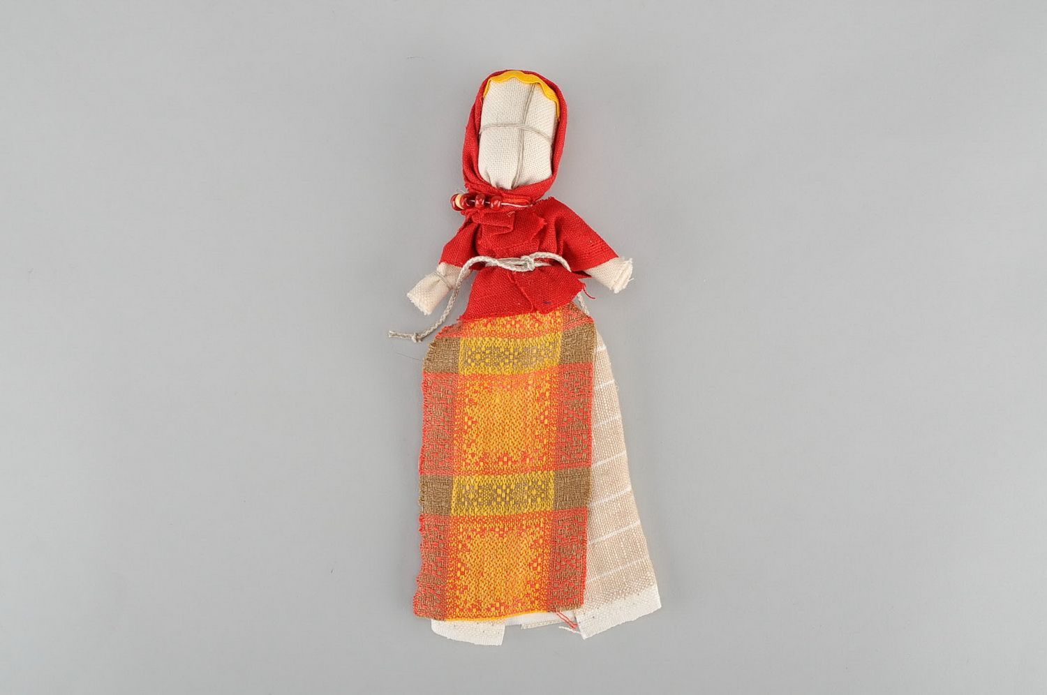 Motanka doll in ethnic style photo 3