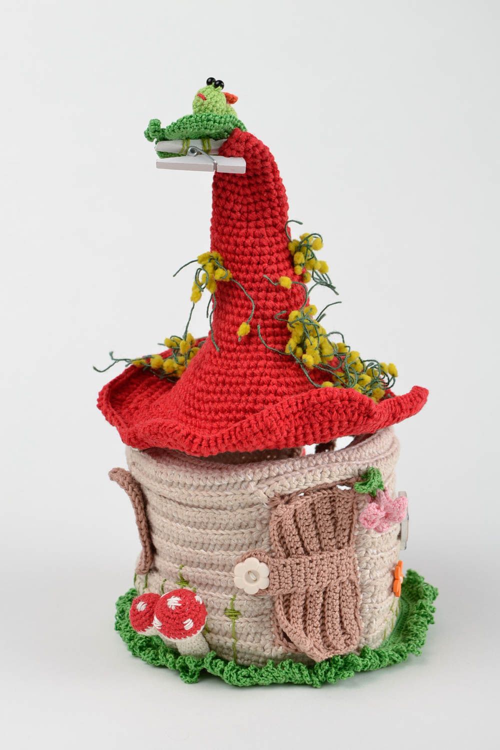 Juguete de peluche hecho a mano muñeco tejido al crochet regalos para niños foto 4