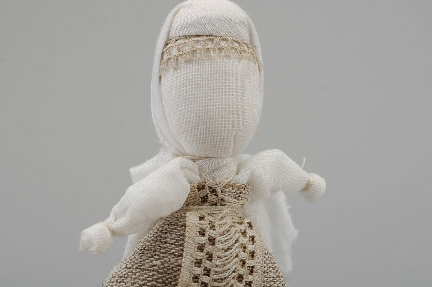 Motanka-poupée ethnique en tissu faite main photo 5