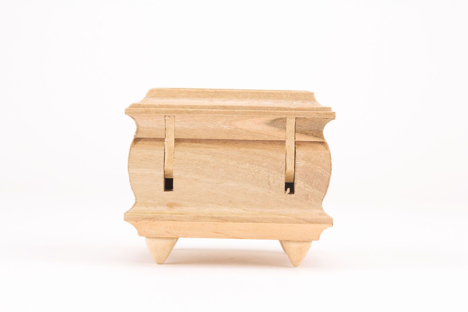 Petite boîte en bois artisanale faite main photo 3