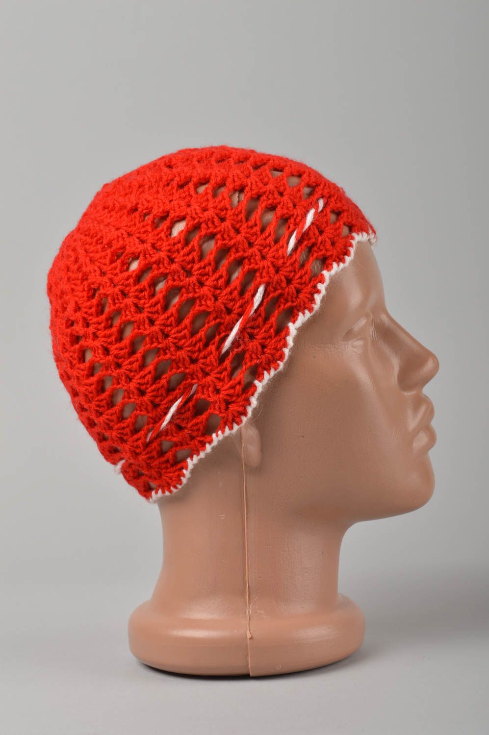 Handmade hat women hat designer hat baby hat crocheted hat gift ideas warm hat photo 3