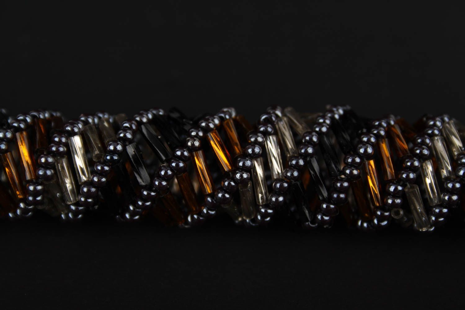 Beautiful handmade wrist bracelet woven bead bracelet beaded bracelet designs photo 2