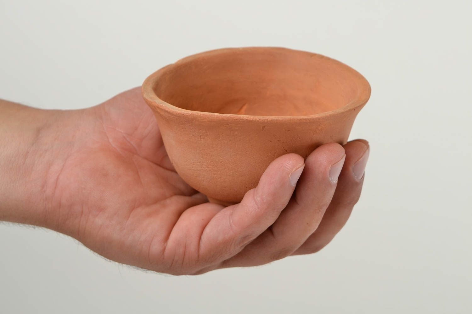 Handmade Teller Keramik originell tiefer Teller Küchen Geschirr klein schön foto 2