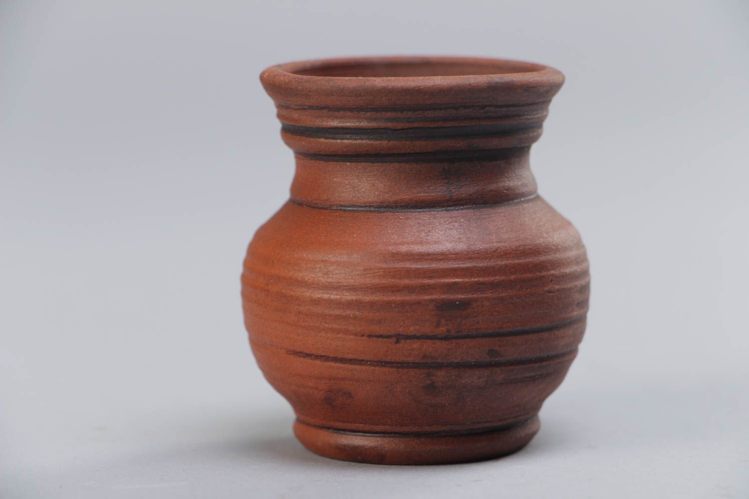 10 oz ceramic creamer jug in terracotta color 0,13 lb photo 2