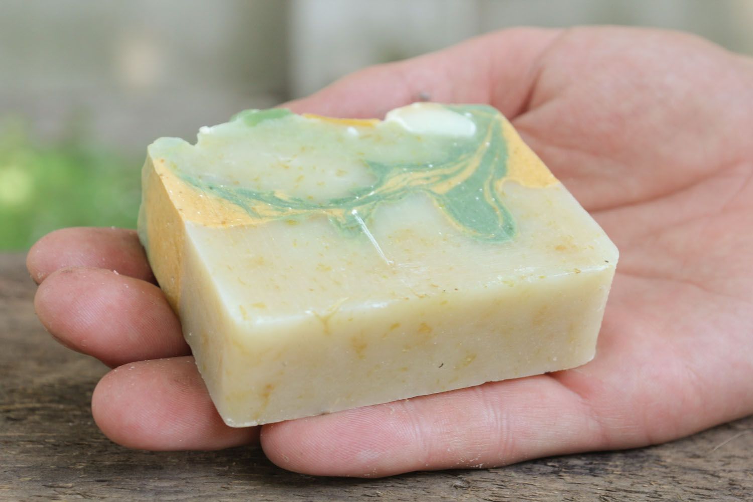 Homemade soap with herbal aroma photo 1