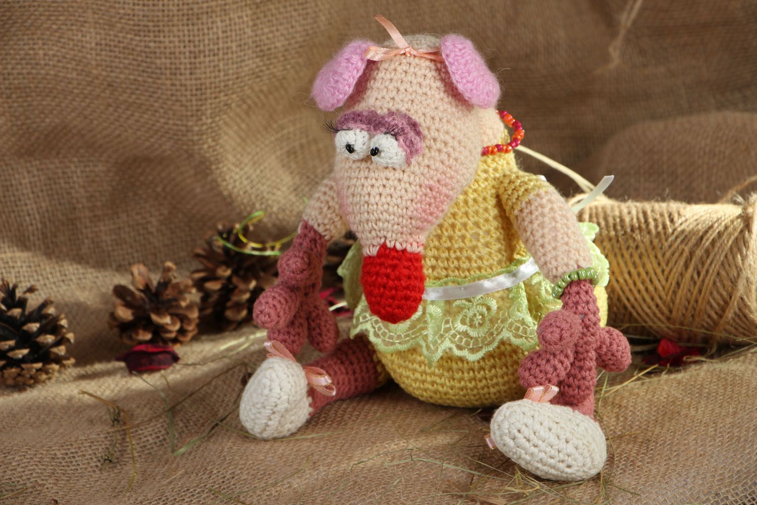 Handmade crocheted toy  photo 5