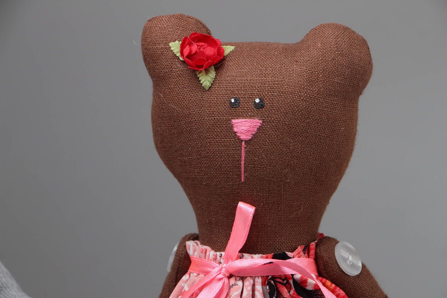 Handmade toy Chocolate Bear photo 2