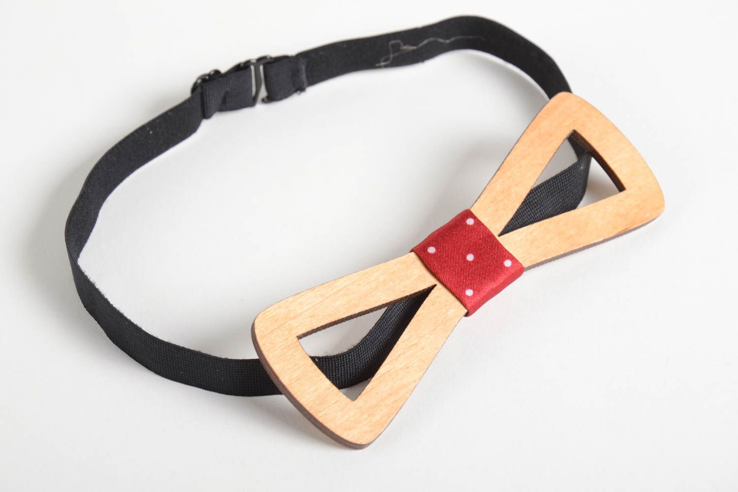 Handmade wooden bow tie accessories for men unique bow tie designer accessories photo 2