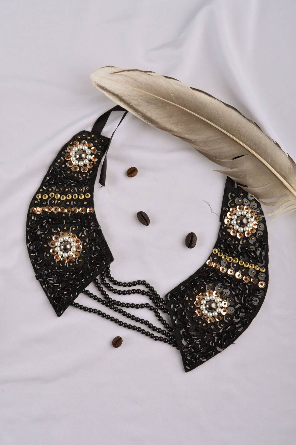 Handmade Kragen Schmuck Collier Halskette Accessoire für Frauen originell foto 1