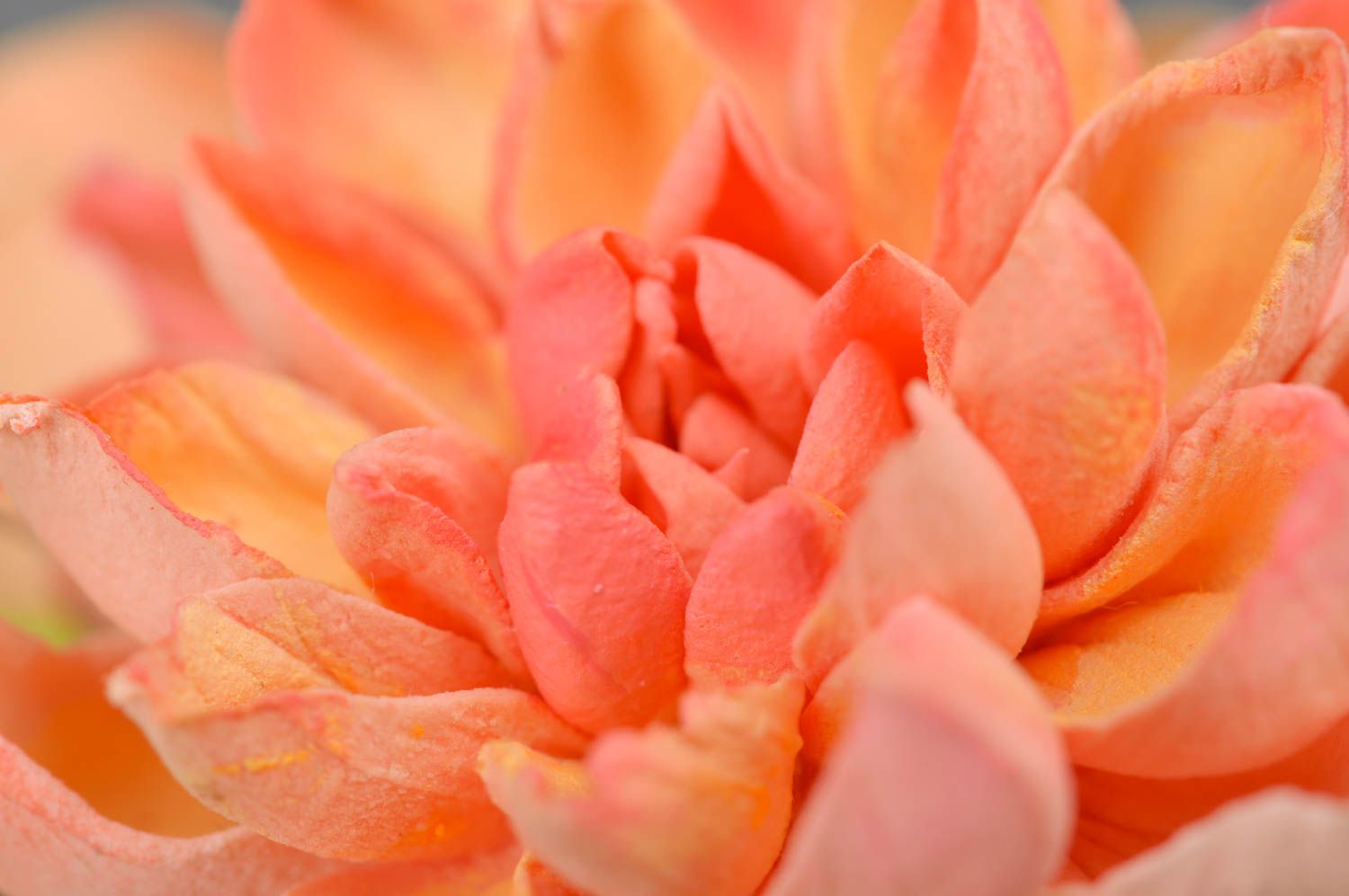 Handgemachte Haarnadel aus Polymer Clay mit Blumen in Rosa schön stilvoll foto 4