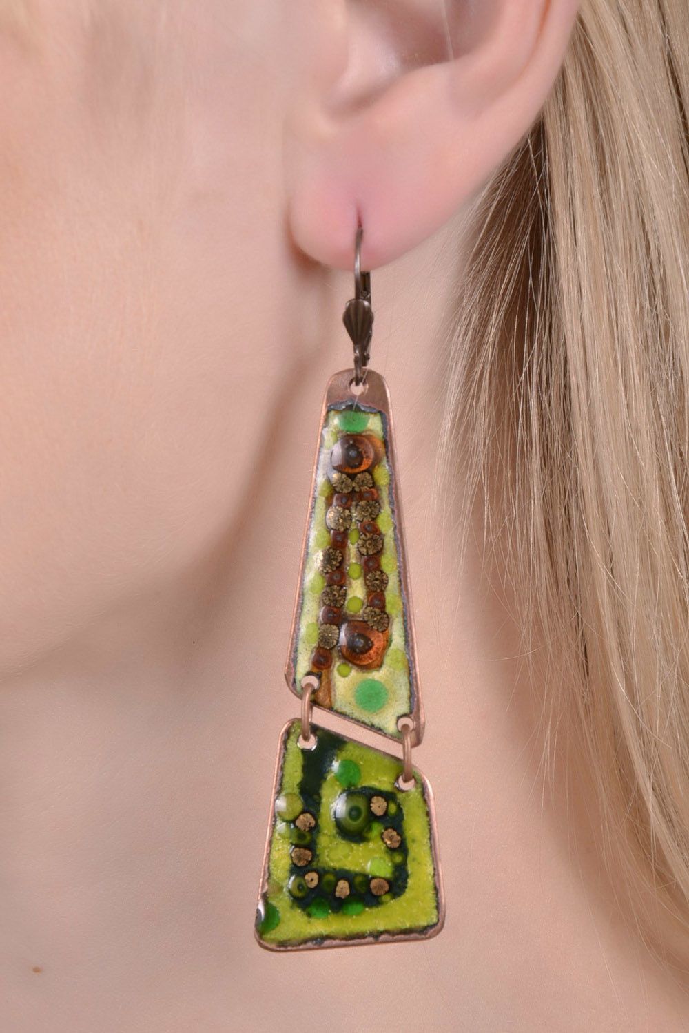 Earrings Emerald photo 4