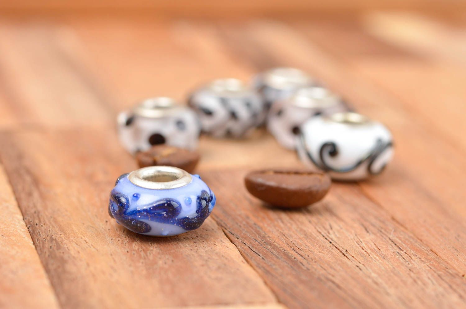Handmade designer small bead unusual stylish fittings elegant fittings photo 1