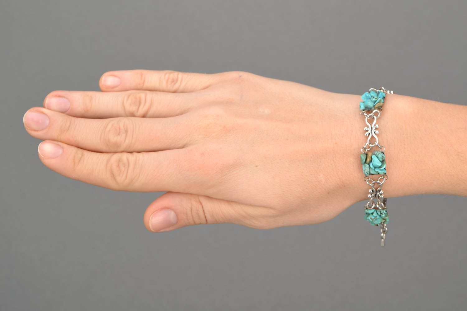 Turquoise bracelet photo 2