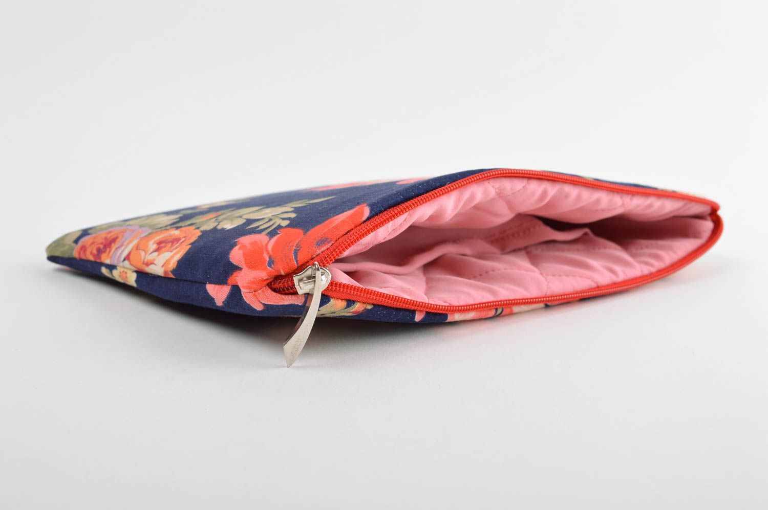 Сумка ручной работы сумочка клатч женская сумка из ткани с цветочным принтом фото 4