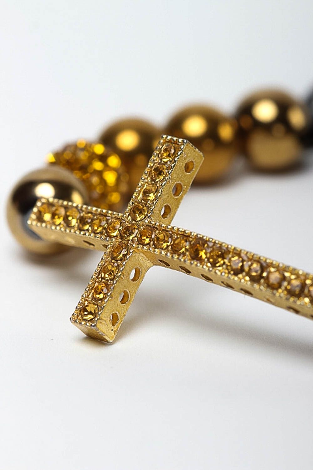 Handmade schönes Damen Armband Gold Ethno Schmuck Designer Accessoire stilvoll foto 3