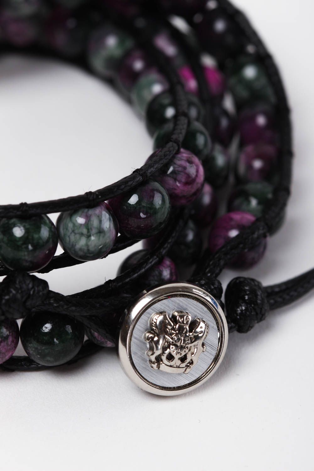 Tourmaline bracelet handmade bracelet with natural stones stylish accessory photo 4