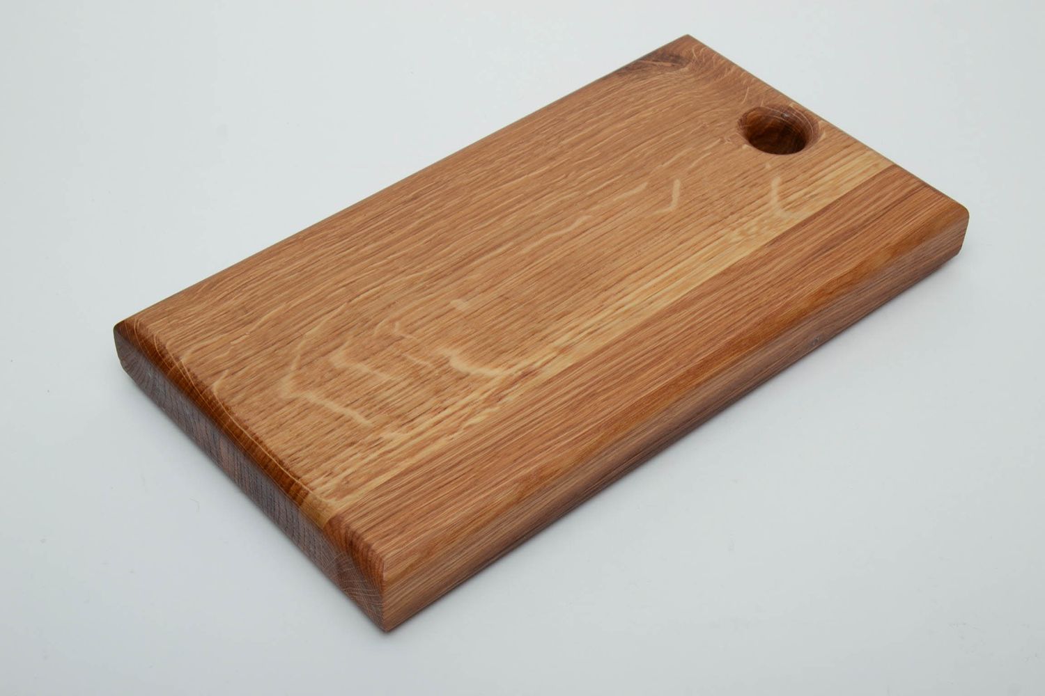 Tagliere in legno di quercia fatto a mano utensili da cucina accessori cucina foto 3