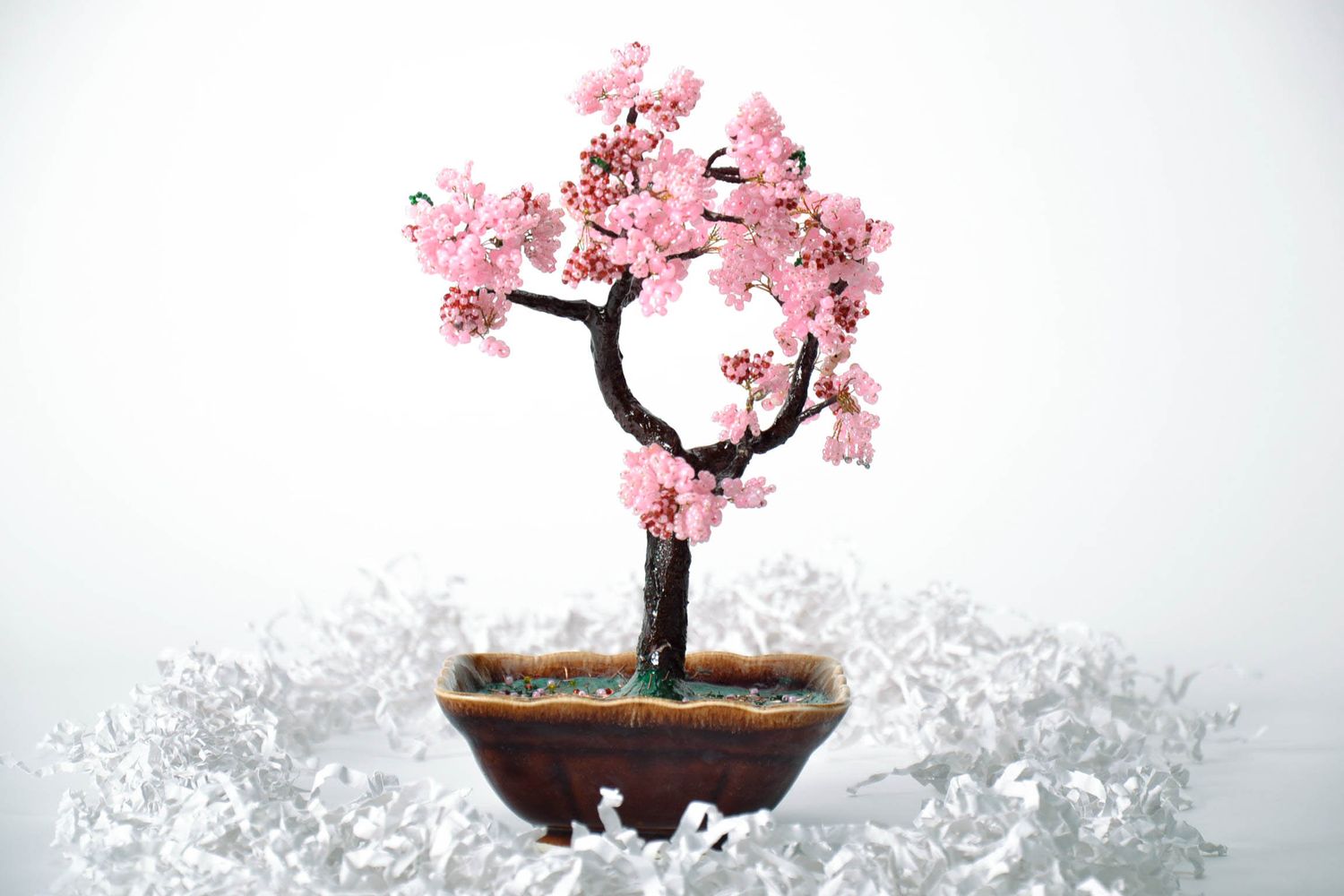 Beaded tree Sakura photo 2