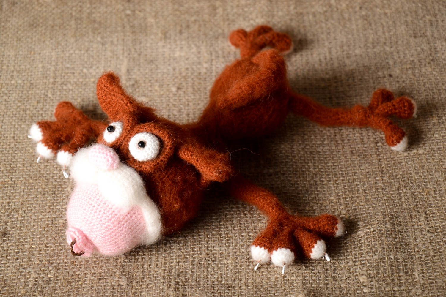 Handmade soft toy animal toy cat toy childrens toys nursery decor gifts for kids photo 1