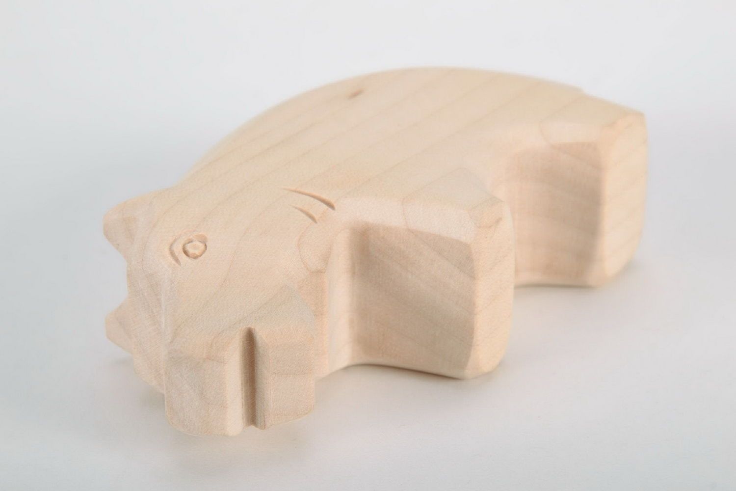 Figurilla de madera “Hipopótamo” foto 5