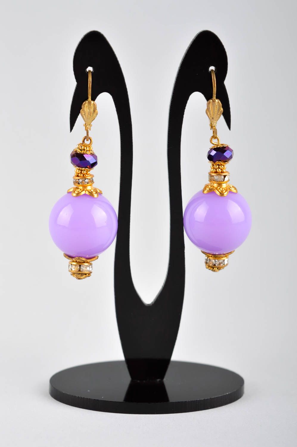 Handmade jewellery cute earrings bead earrings designer accessories for ladies photo 2