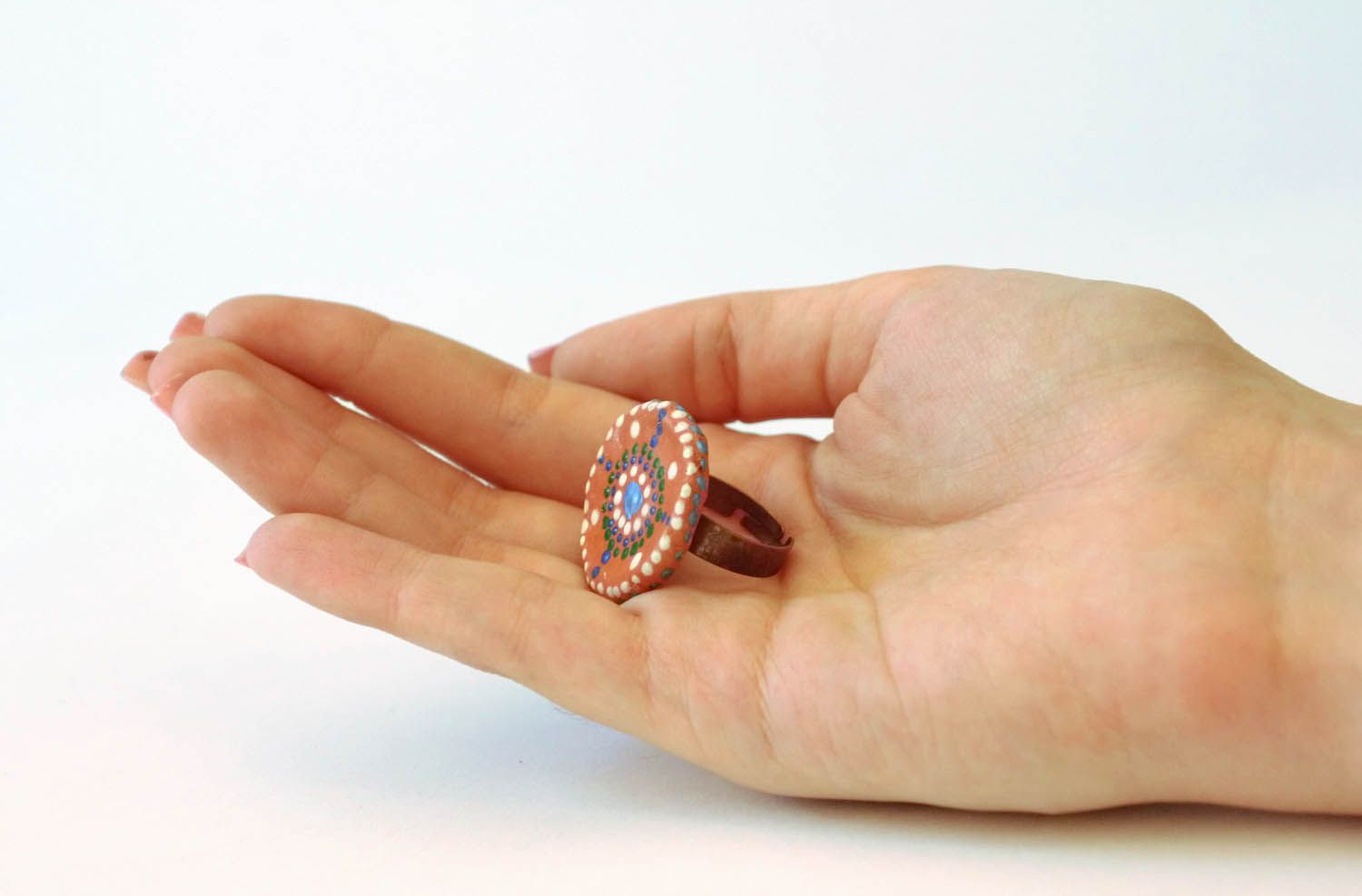 Керамическое кольцо Кортес фото 1