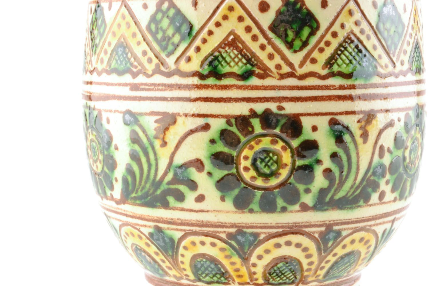 Copa cerámica en técnida de ritovanie foto 5