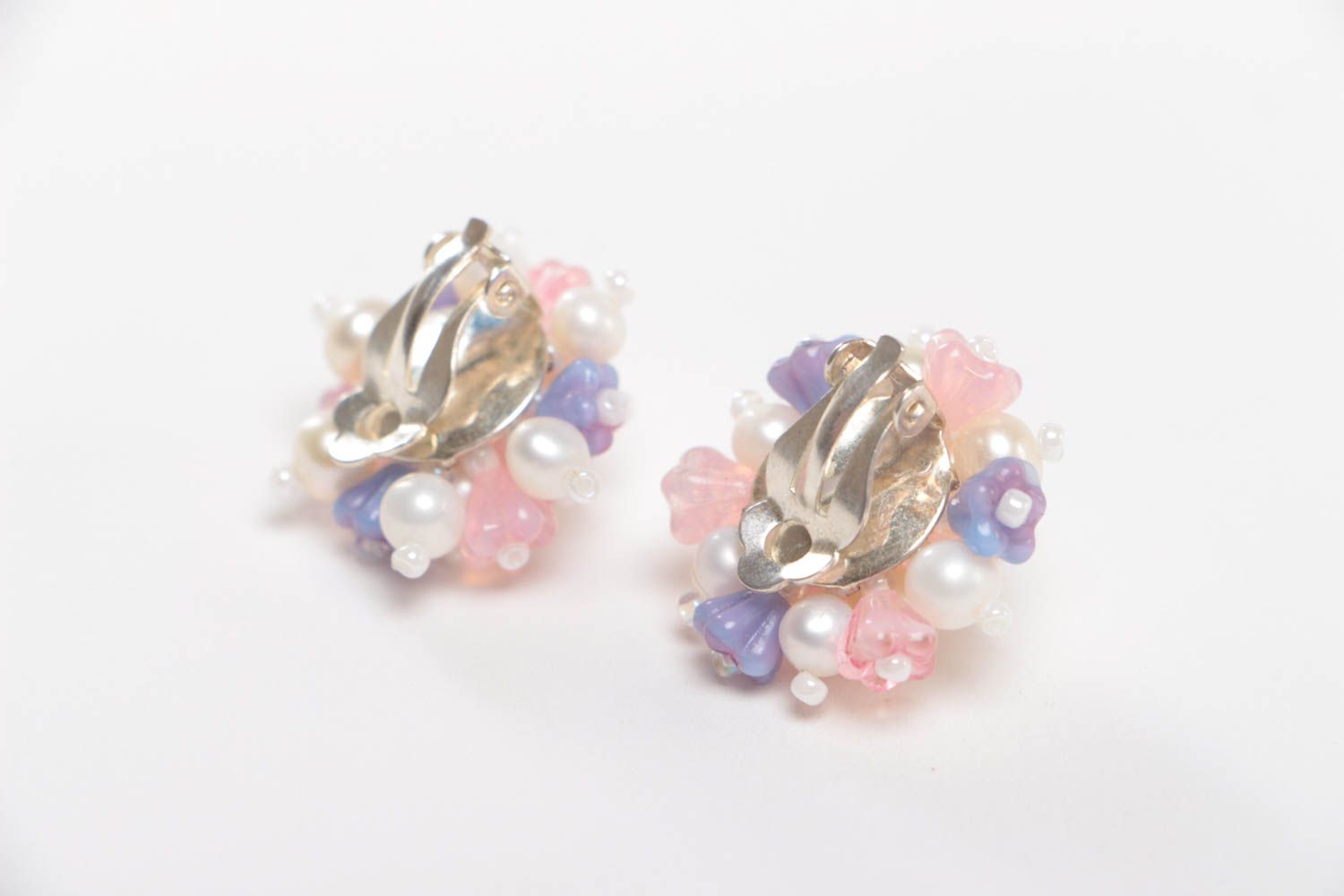 Handmade earrings designer earrings for girl unusual gift stone jewelry photo 4