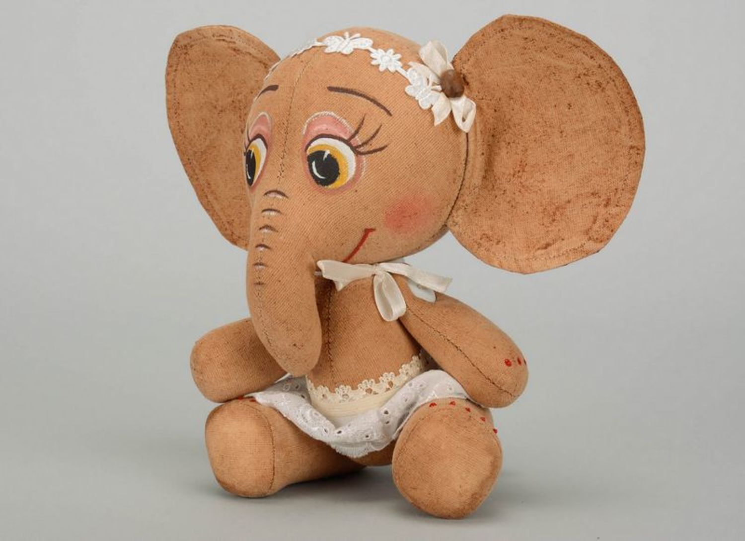 Кукла животные мягкая игрушка Слоненок фото 4