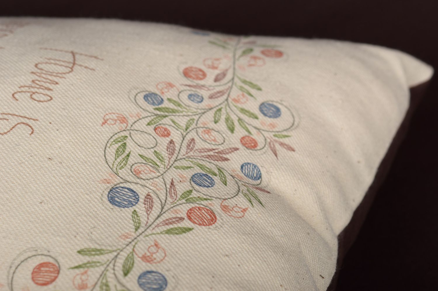Almohada decorativa hecha a mano decoración de interior regalo original foto 4